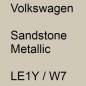 Preview: Volkswagen, Sandstone Metallic, LE1Y / W7.